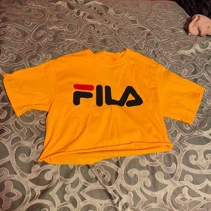 fila crop top